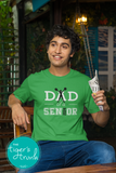 Cheer Dad of a Senior 2024 short-sleeve shirt
