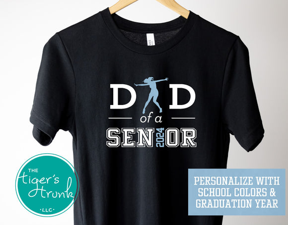 Band Shirt | Dance Shirt | Dad of a Senior | Class of 2024 | Short-Sleeve Shirt