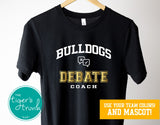 Debate Coach short-sleeve shirt