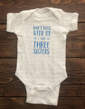 Sibling Announcement Shirt | Little Brother | Little Sister | Don't Mess With Me | Bodysuit