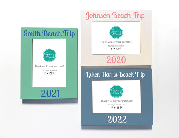 Beach Picture Frames