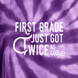First Grade Just Got Twice as Cool Back to School Twin shirts