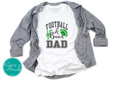 Football and Band Dad shirt