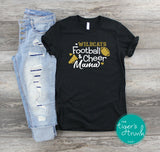 Football and Cheer Mama shirt