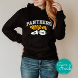 Football and Cheer Mom Mascot hoody sweatshirt