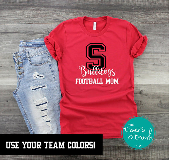 Football Mom Mascot shirt