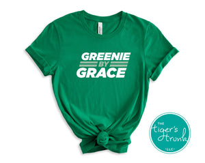 Leeds Greenwave Fan Gear | Greenie By Grace | Short-Sleeve Shirt