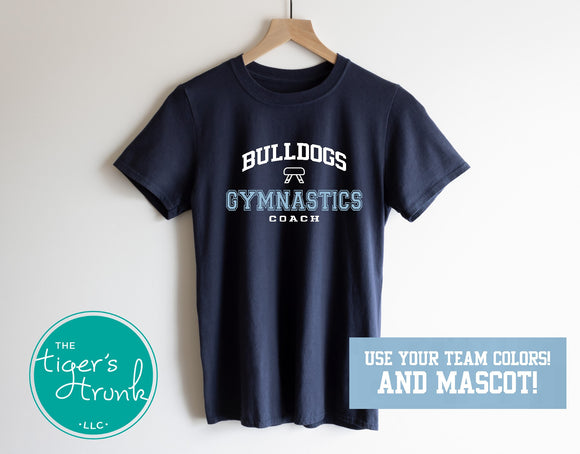 Gymnastics Coach short-sleeve shirt