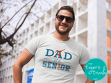 Gymnastics Shirt | Dad of a Senior | Class of 2024 | Short-Sleeve Shirt