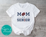 Hockey Shirt | Mom of a Senior | Class of 2024 | Short-Sleeve Shirt