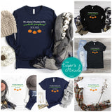 I Teach the Cutest Pumpkins in the Patch personalized shirts