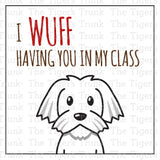Puppy Dog Valentine Cards from Teacher Instant Download Printable Valentine Tags