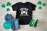 St. Patrick's Day Shirt | Irish I Was Gaming | Short-Sleeve Shirt