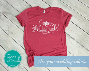 Junior Bridesmaid shirt