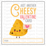 Just Another Cheesy Valentine Card Valentine Tag