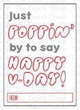 Pop It Instant Download Printable Valentine Cards