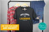 Lacrosse Coach short-sleeve shirt