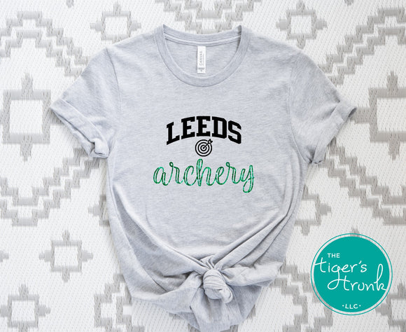 Leeds Greenwave Fan Gear | Archery Shirt | Greenwave Archery | Short-Sleeve Shirt