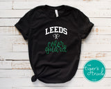 Leeds Greenwave Fan Gear | Band Shirt | Greenwave Color Guard | Short-Sleeve Shirt