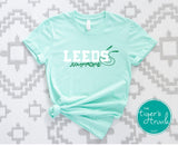 Leeds Greenwave Fan Gear | Jump Roping Shirt | Leeds Jumprope | Short-Sleeve Shirt