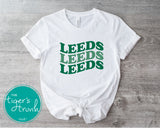 Leeds Greenwave Fan Gear | Leeds Short-Sleeve Shirt