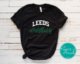 Leeds Greenwave Fan Gear | Wrestling Shirt | Greenwave Wrestling | Short-Sleeve Shirt