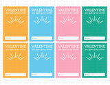 You Light Up My World Printable Valentine Cards