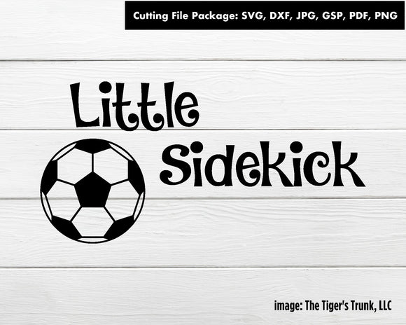 Cutting File Package | Soccer Cutting Files | Little Sidekick | Instant Download