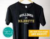 Band Shirt | Majorette Shirt | Mascot Shirt | Majorette Dad | Short-Sleeve Shirt