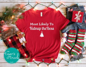 Most Likely To Christmas Shirts