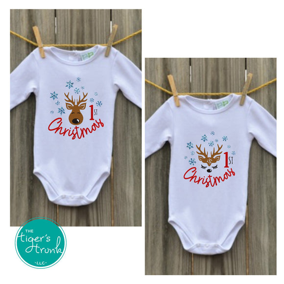 My First Christmas bodysuits