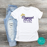 Pageant Mom personalized shirt