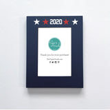 Patriotic | 4" x 6" Hand-Painted Wooden Picture Frame