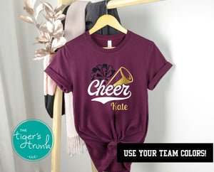 Personalized Cheer shirt