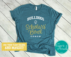 Scholars' Bowl Coach short-sleeve shirt