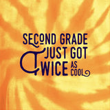 Second Grade Just Got Twice as Cool Back to School Twin shirts