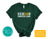 Senior Shirt | Class of 2024 | Senior Cheerleader | Short-Sleeve Shirt