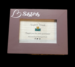 Sisters photo frame