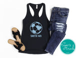 Personalized Soccer tank top
