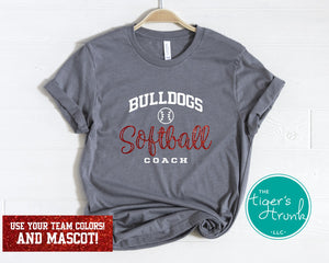 Softball Coach short-sleeve shirt