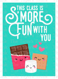 This Class is S'More Fun With You Instant Download Printable Valentine Cards