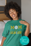 Volleyball Shirt | Mom of a Senior | Class of 2024 | Short-Sleeve Shirt