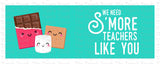 Teacher Appreciation Week Card | We Need S'More Teachers Like You | Instant Download | Printable Card