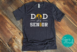 Wrestling Shirt | Dad of a Senior | Class of 2024 | Short-Sleeve Shirt