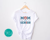 Wrestling Shirt | Mom of a Senior | Class of 2024 | Short-Sleeve Shirt