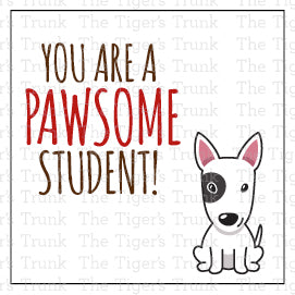 Printable Valentine cards for teachers with "So Doggone Cute" and puppy designs, instant download, set of 4 designs per sheet.