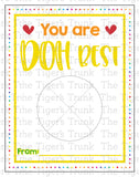 Play-Doh | Instant Download | Printable Valentine Cards