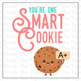 You're One Smart Cookie Instant Download Printable Valentine Tags